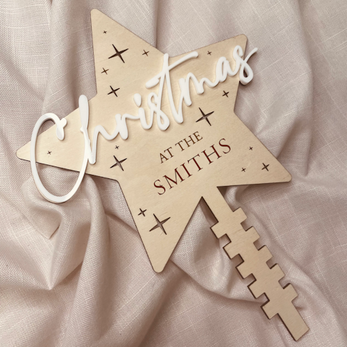 Personalised Tree Topper