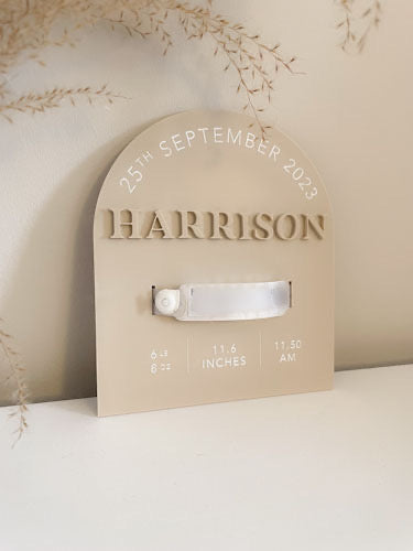 Baby Hospital Band Holder