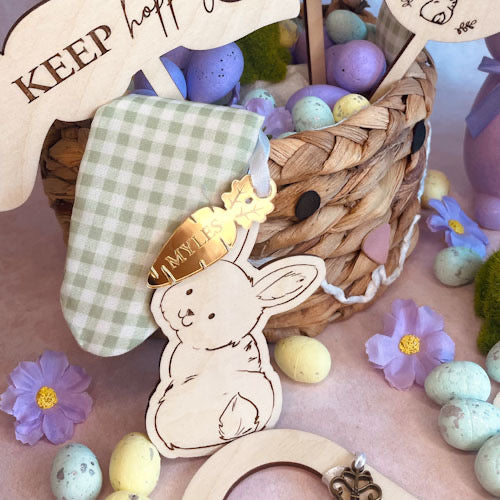 Personalised Easter Tag