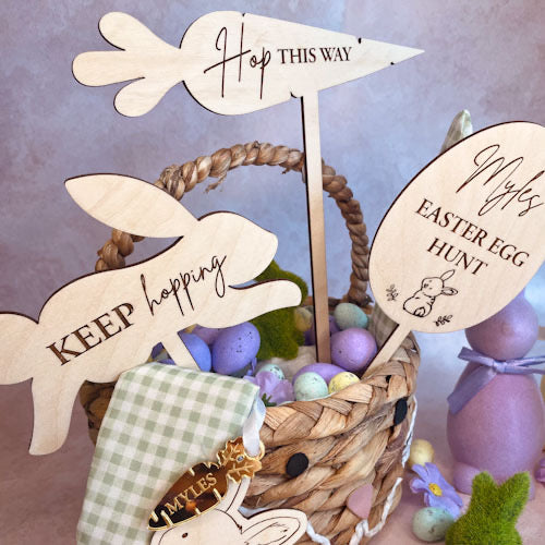 Easter Egg Hunt Signs