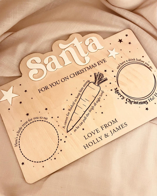 Personalised Christmas Eve Board