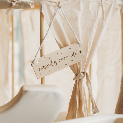 Bedroom sign